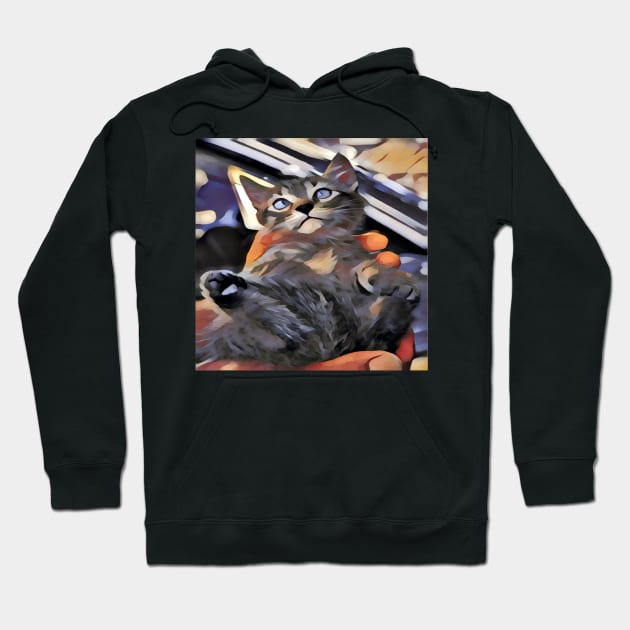 BABY CAT Hoodie by CATUNIVERSE